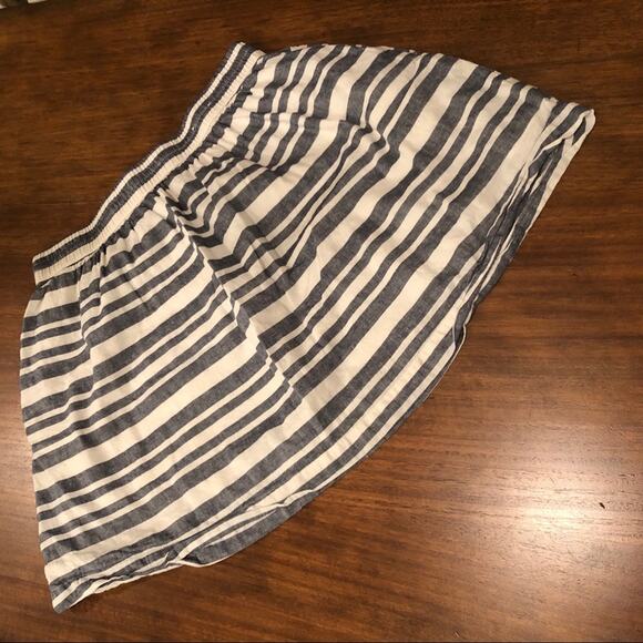 Gap Striped Linen Blend Mini Skirt - Picture 2 of 5